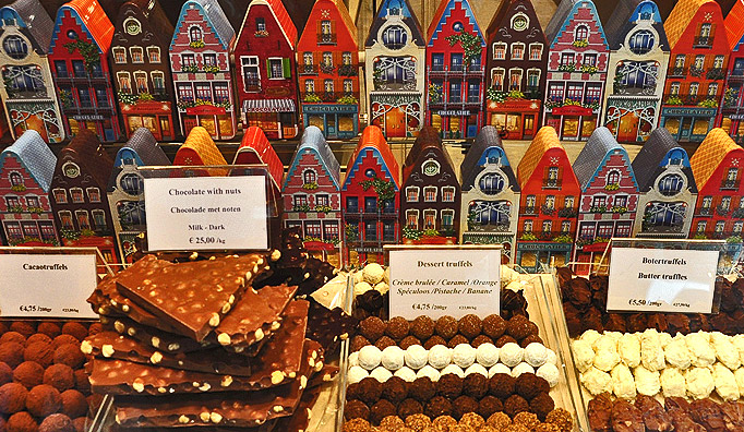 chocolate tour in bruges