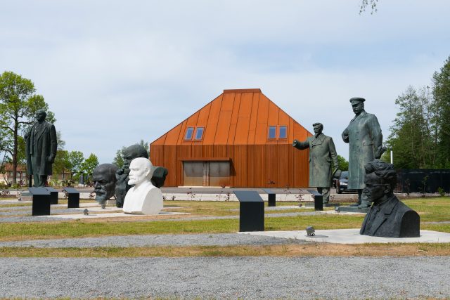 Soviet monuments sculpture park in Tallinn